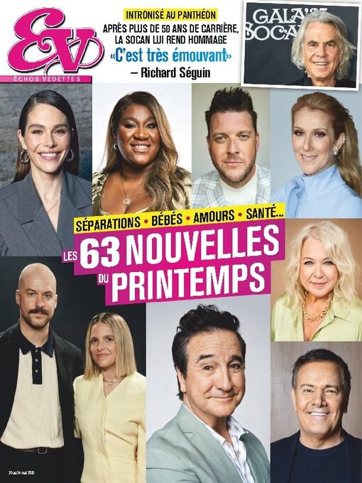 Title details for Échos Vedettes by TVA Publications Inc. - Available